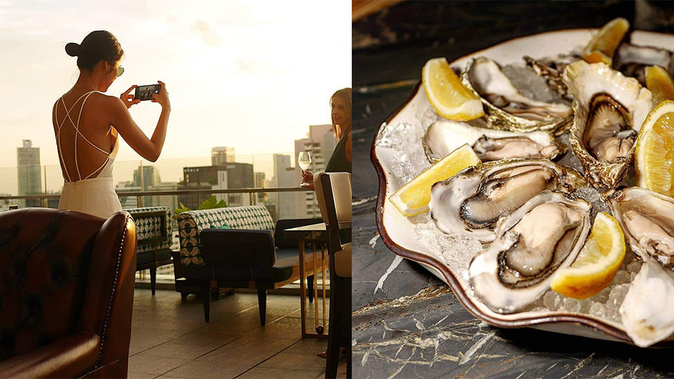137 Pillars Launch Their 40 Baht++ Oysters Pairing Promotion