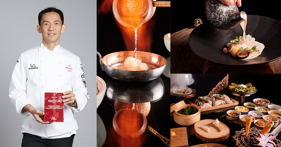 Sra Bua by Kiin Kiin’s Surprise Starter in Celebration of MICHELIN Star