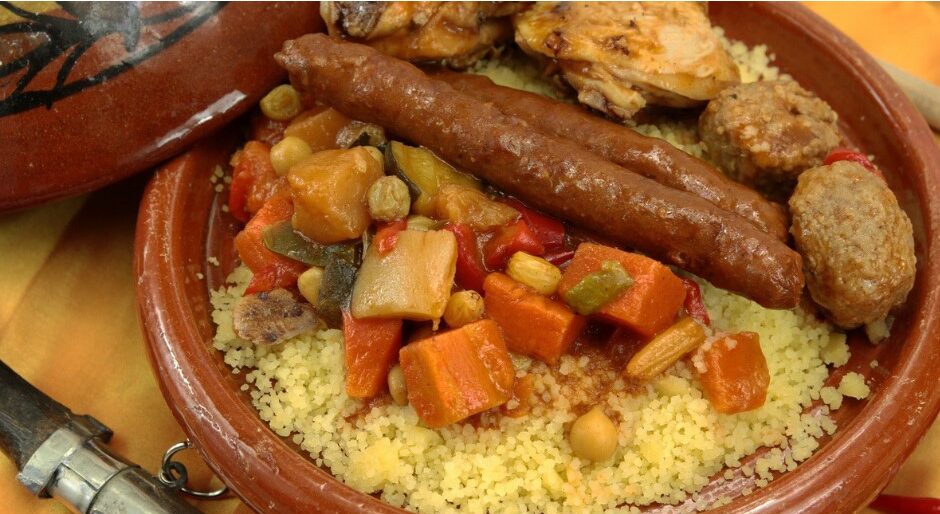 Couscous Royal at Bacchus&Co French restaurant
