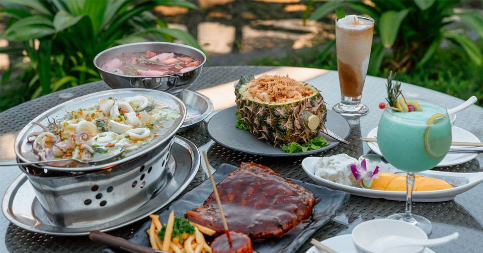 Launch the new Nathong Terrace Bar and Restaurant, a modern Asian tropical-style water terrace in Bangkok