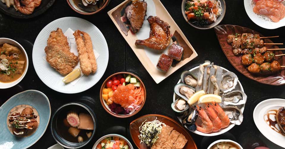 Yatai & Izakaya’ Saturday buffet dinner at Up & Above Restaurant and Bar